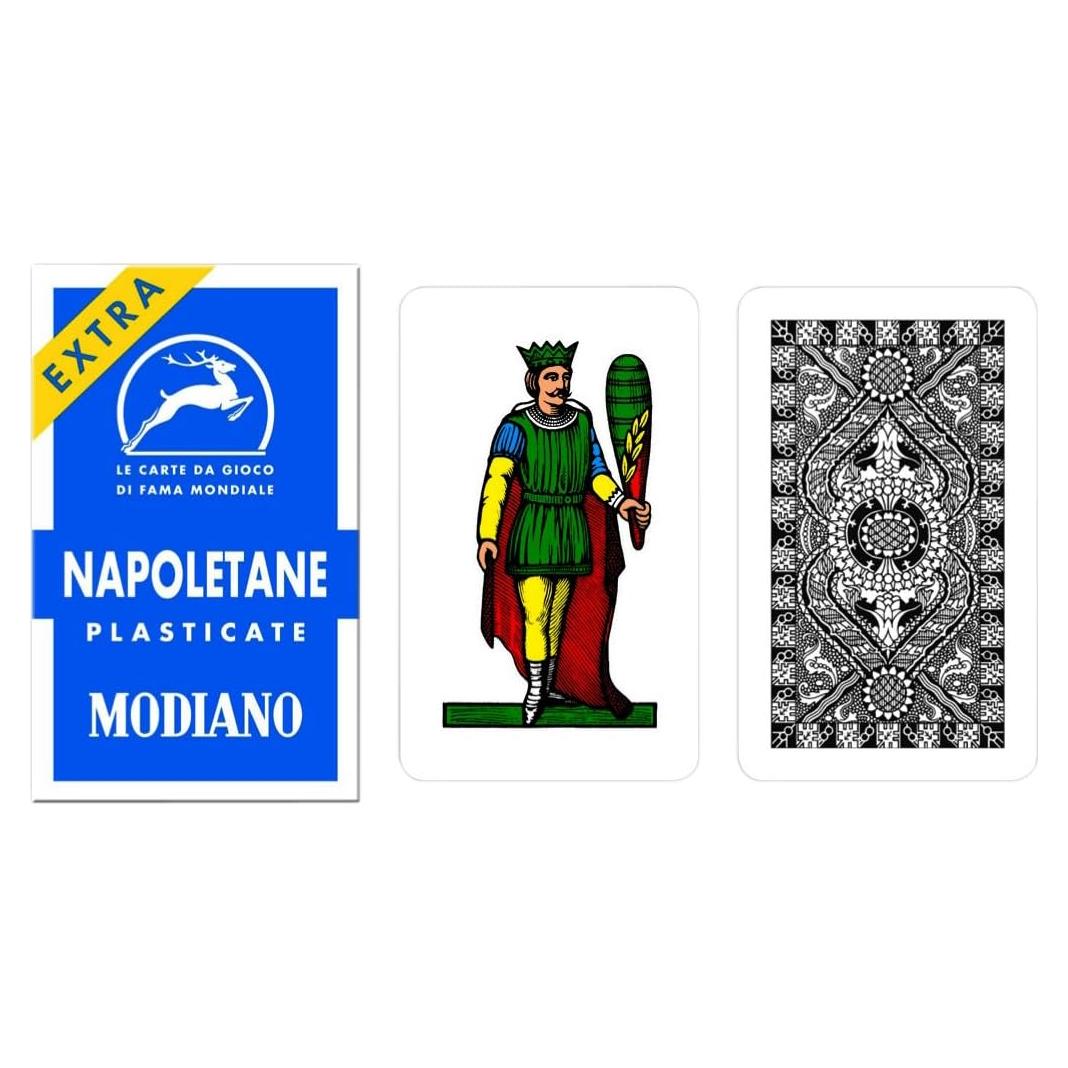 Baraja de Cartas Regionales Modiano Napolitano 40 Piezas