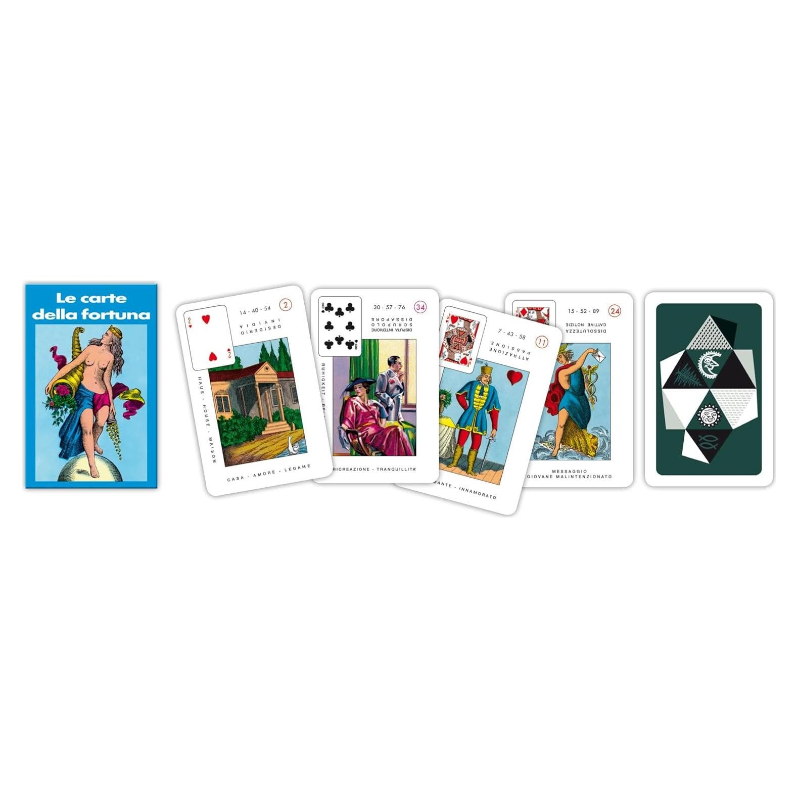 Barajas de Adivinación Modiano 300712 - Cartas Italianas