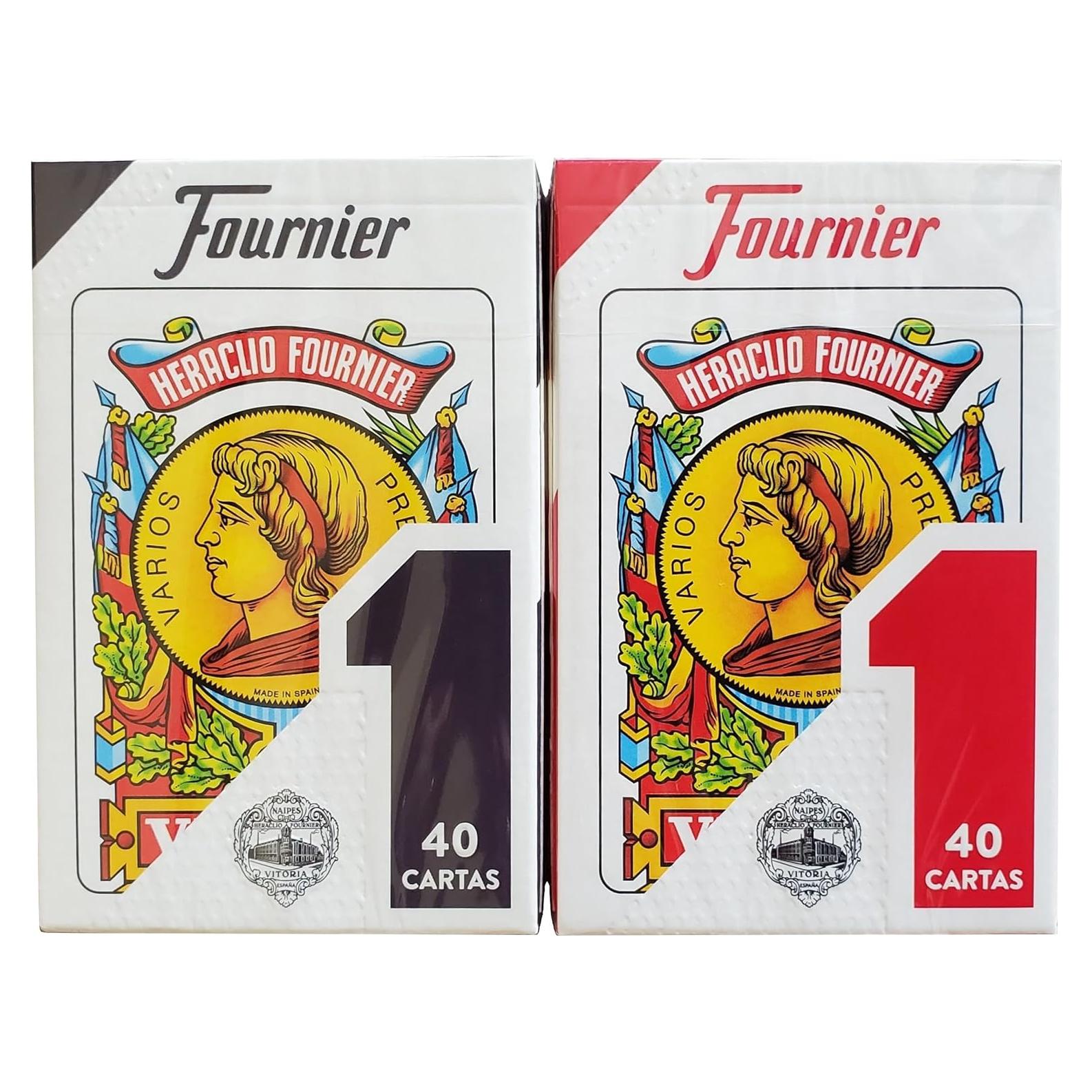 Naipes Heraclio Fournier Baraja Española No. 1 - 2 Paquetes