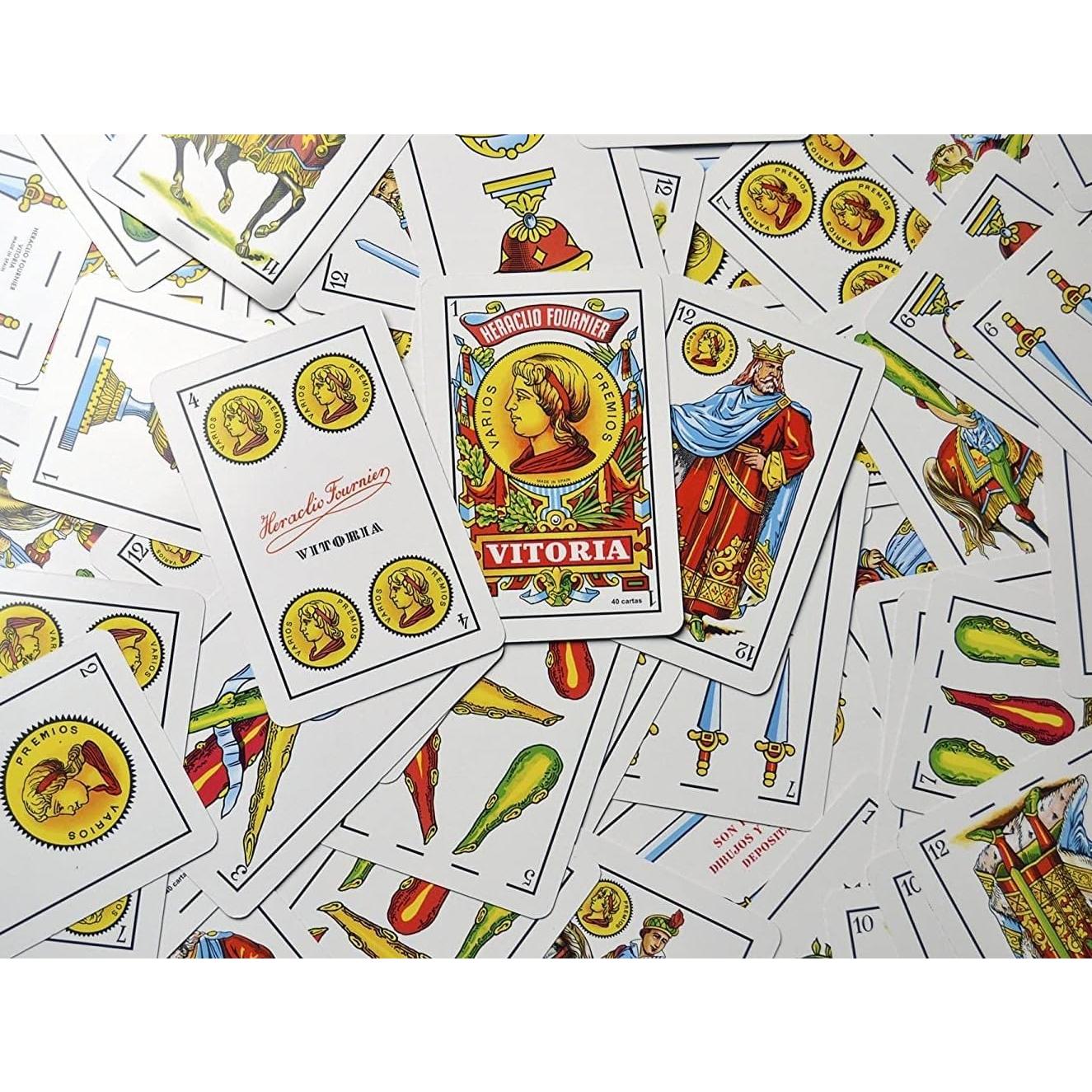 Naipes Heraclio Fournier Baraja Española No. 1 - 2 Paquetes