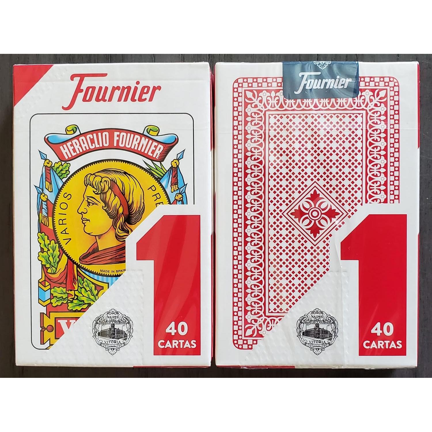 Naipes Heraclio Fournier Baraja Española No. 1 - 2 Paquetes