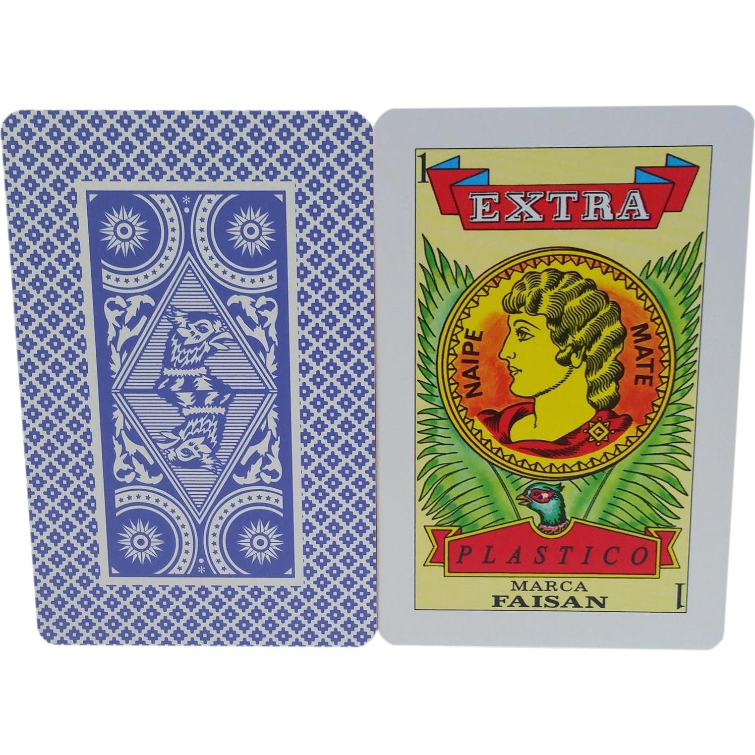 Cartas Mexicanas Naipe Estilo Español Pasatiempos Gallo