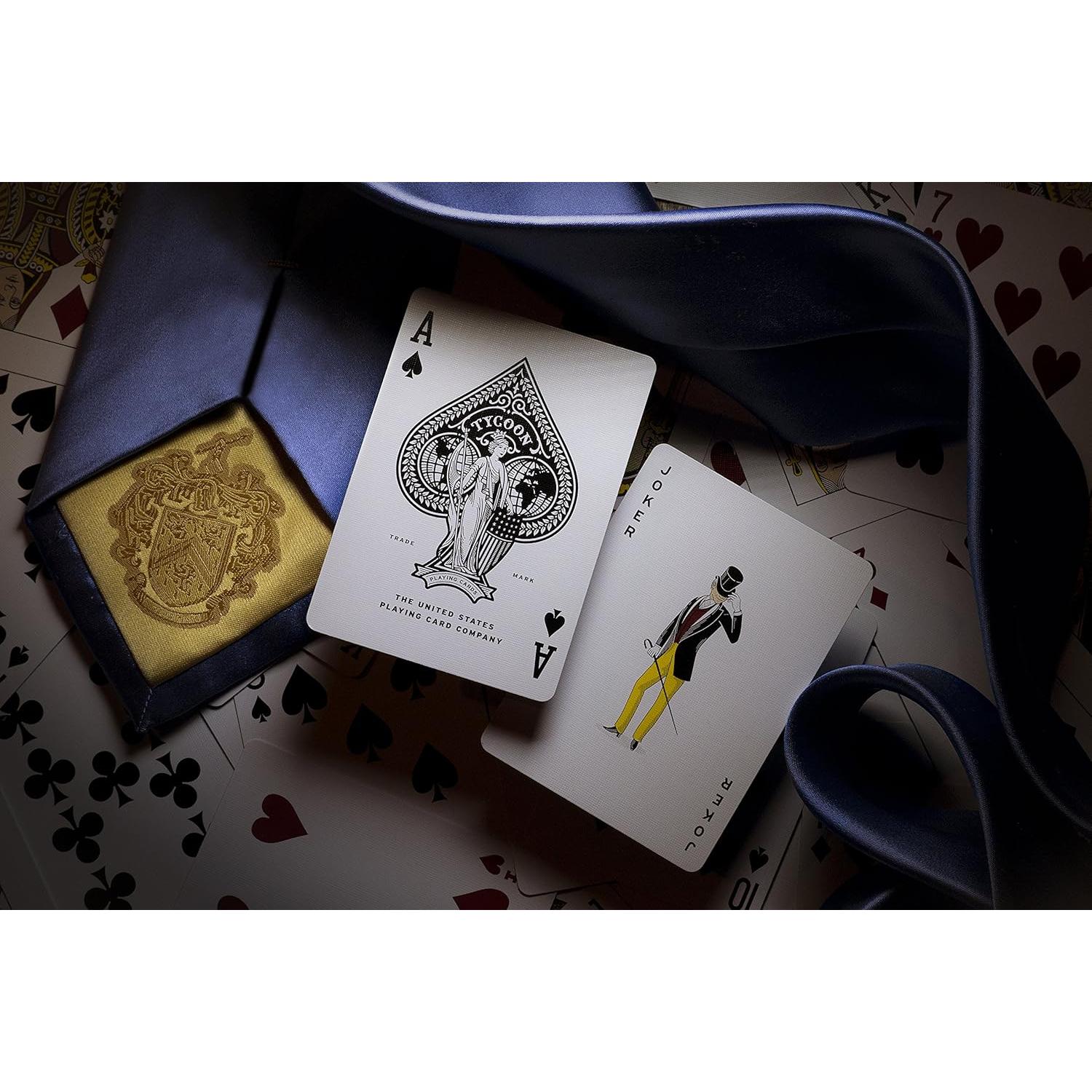 Naipes Tycoon Azul Theory11 - Diseño Premium Póker