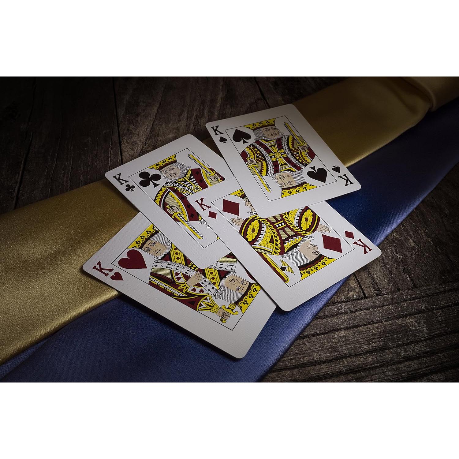 Naipes Tycoon Azul Theory11 - Diseño Premium Póker