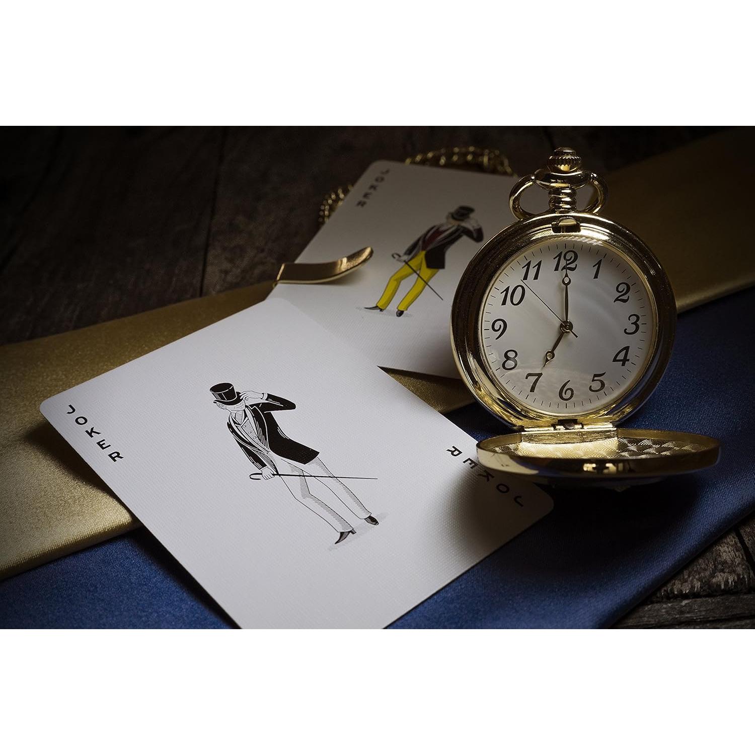 Naipes Tycoon Azul Theory11 - Diseño Premium Póker