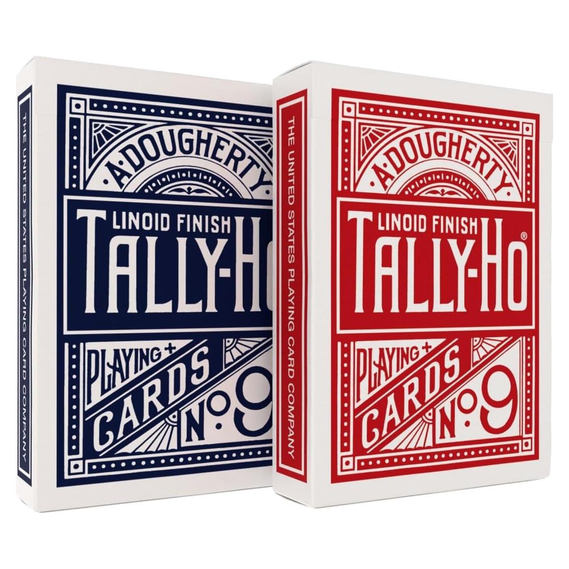 Cartas de Juego Tally Ho Circle - Bicycle - Rojo o Azul