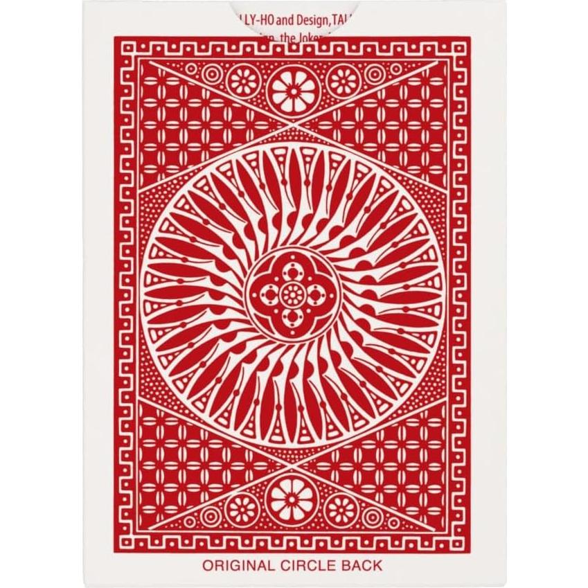 Cartas de Juego Tally Ho Circle - Bicycle - Rojo o Azul