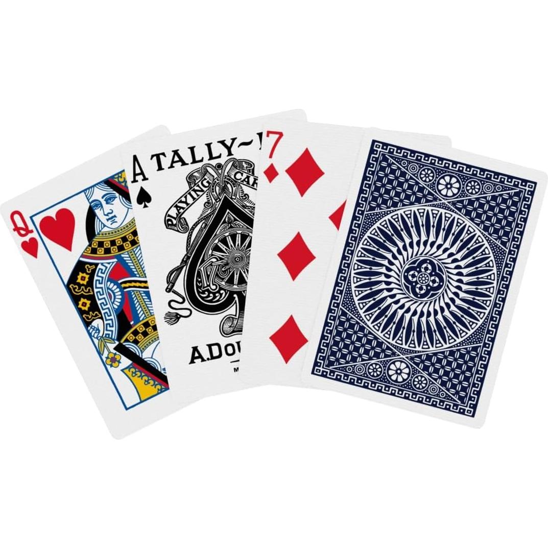 Cartas de Juego Tally Ho Circle - Bicycle - Rojo o Azul
