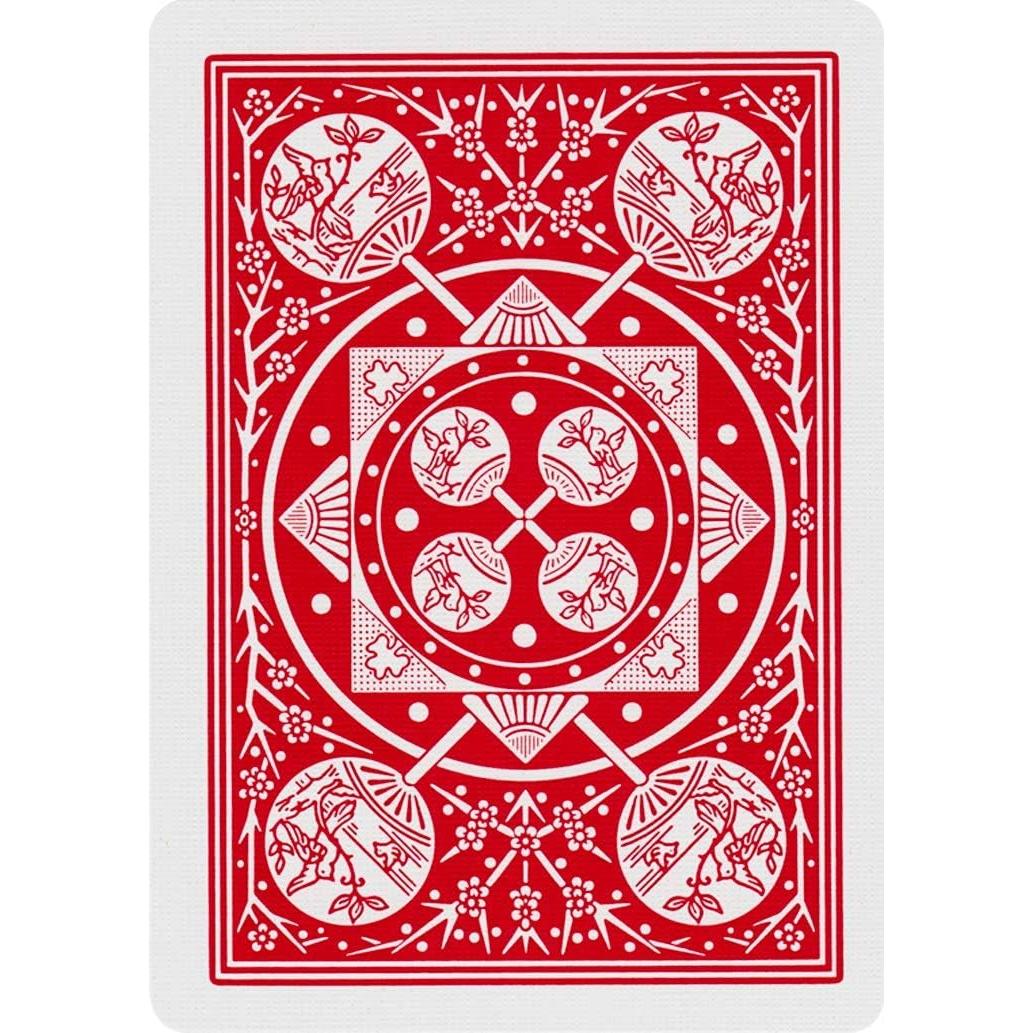 Baraja de Cartas Tally Ho Fan Back Roja o Azul - 99.9g