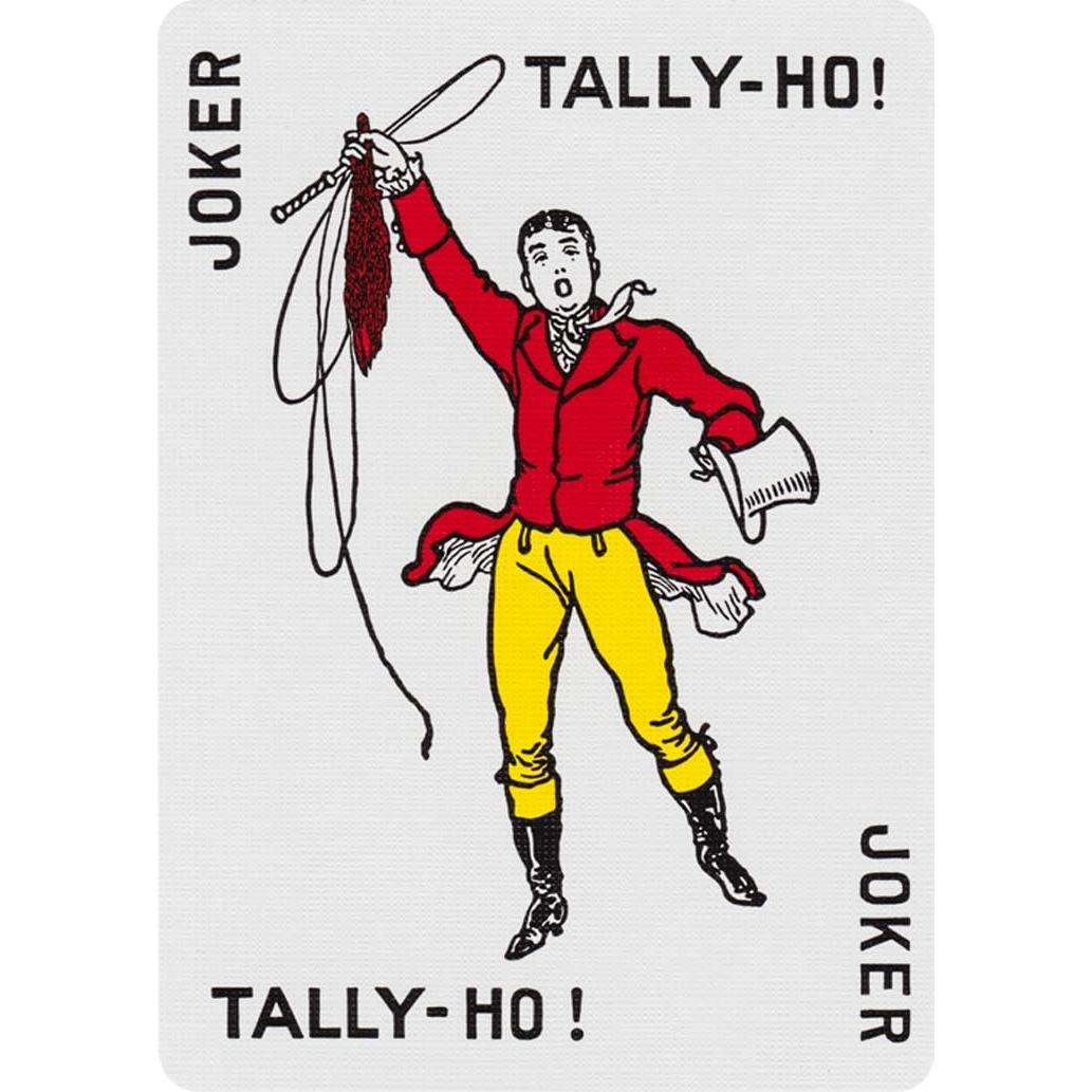 Baraja de Cartas Tally Ho Fan Back Roja o Azul - 99.9g