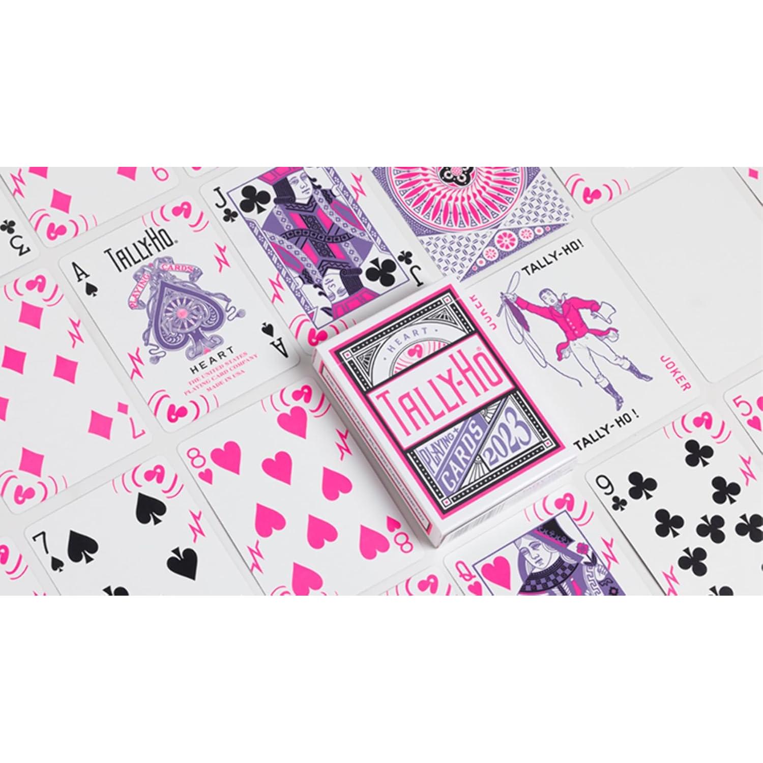 Barajas de Juego Tally Ho Corazones US Playing Card Co.