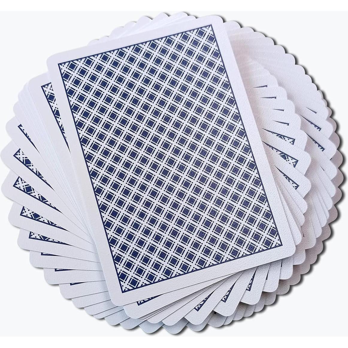 Cartas de Juego de Plástico IMAGAME Tamaño Poker Jumbo 12 Pzas