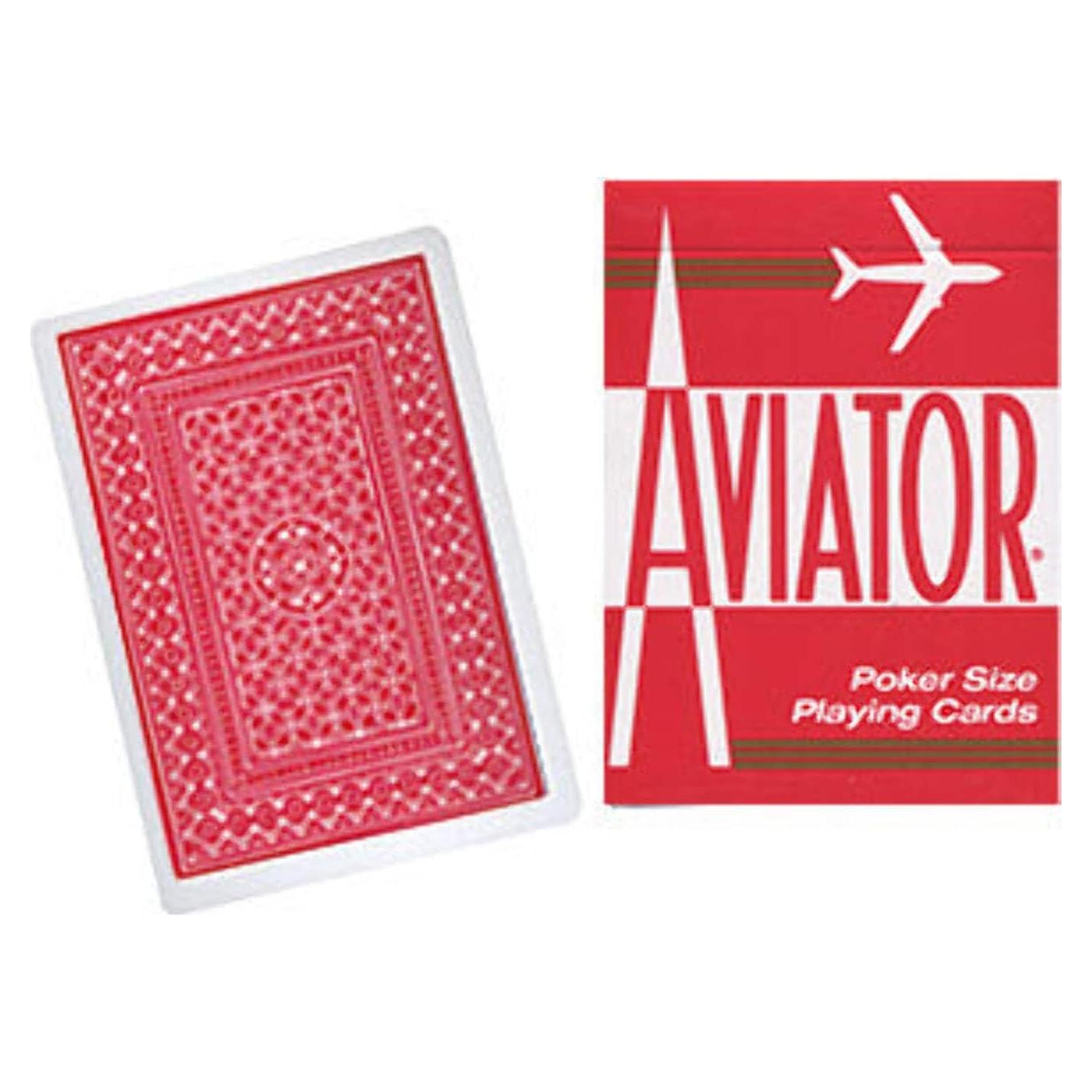 Baraja de Póker Rojo Aviador Murphy - 99.6g - Coleccionable