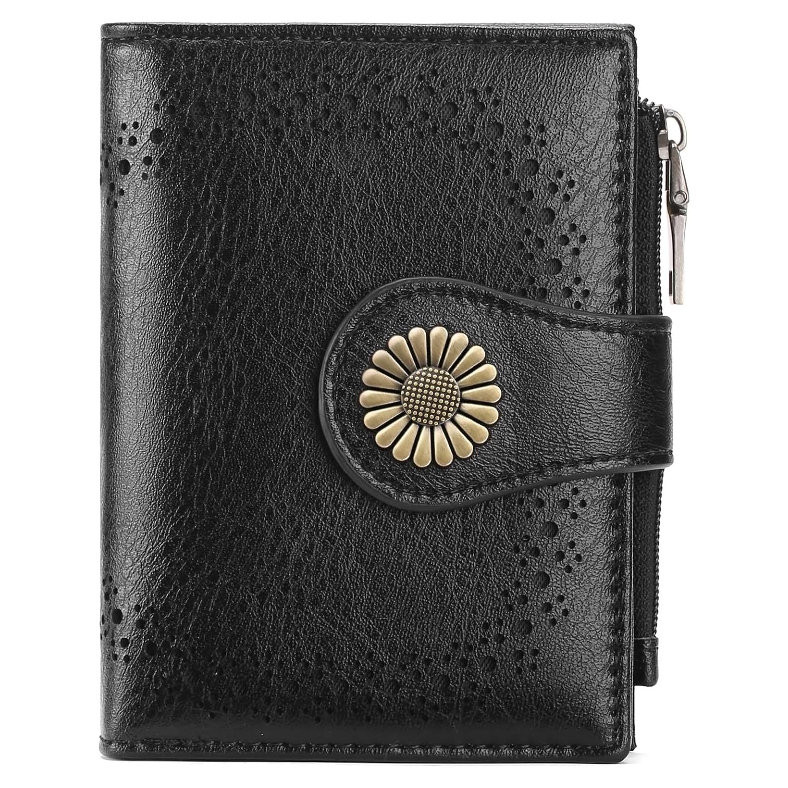 Cartera Bifold SENDEFN para Mujeres con Bloqueo RFID