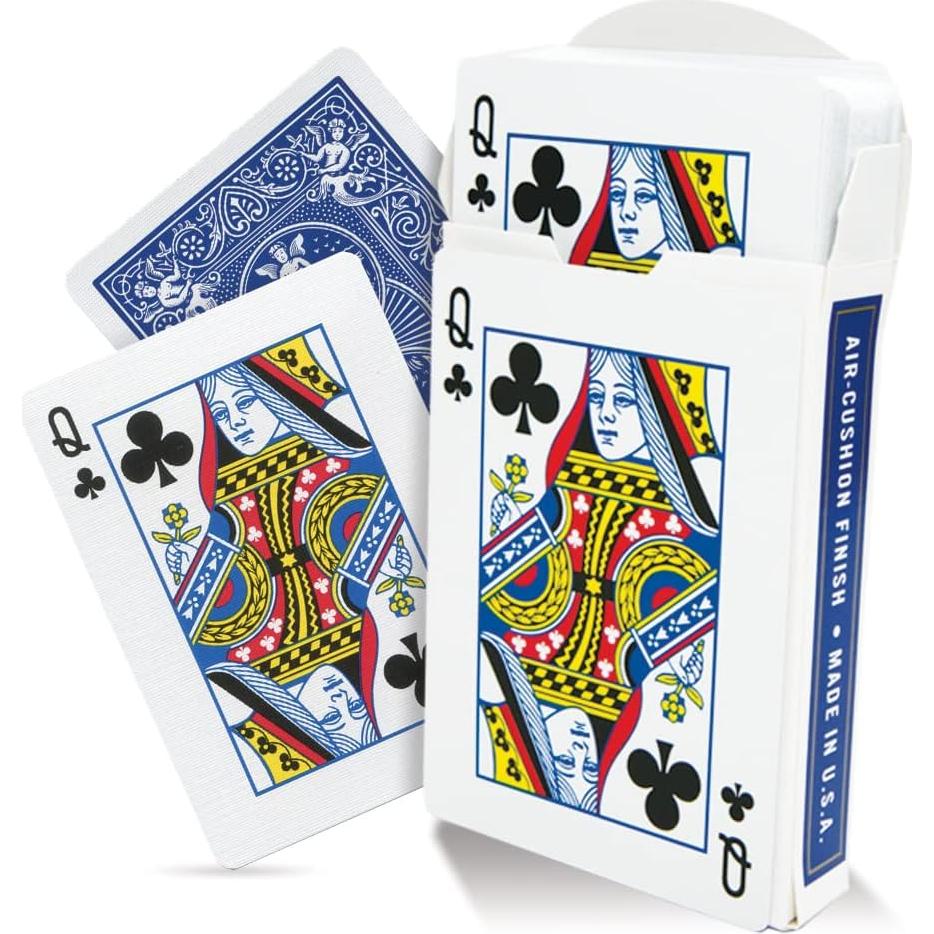 Baraja Forzadora Unidireccional Azul Bicycle - 2 Barajas