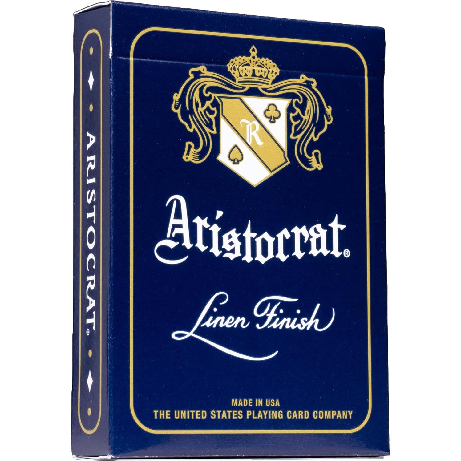 Baraja de Póker Aristocrat Vintage Billetes de Banco - Roja/Azul