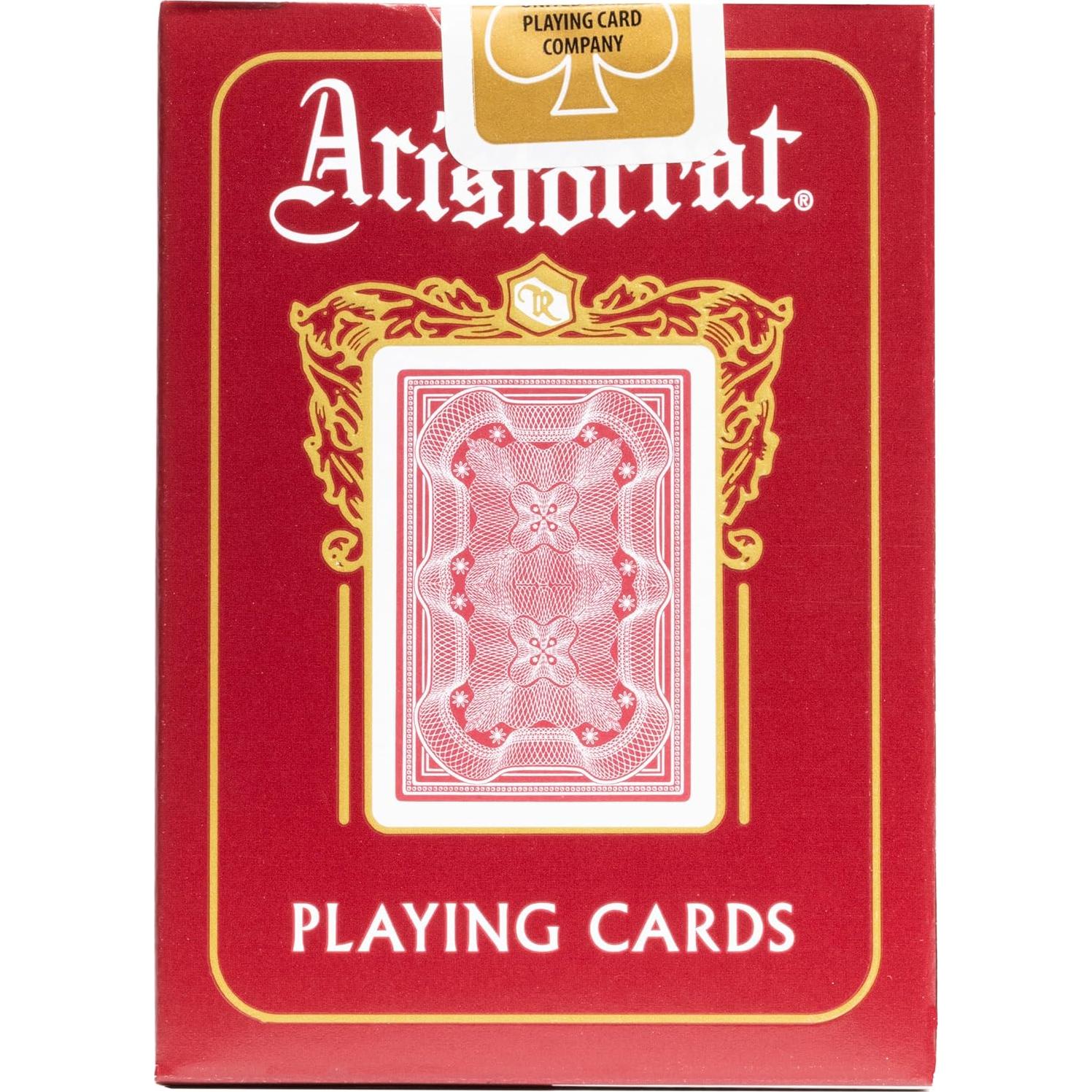 Baraja de Póker Aristocrat Vintage Billetes de Banco - Roja/Azul