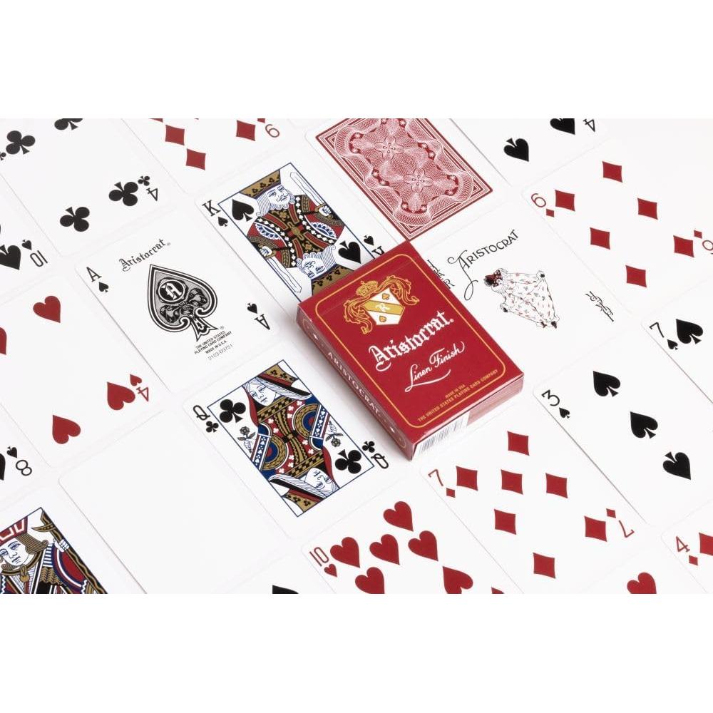 Baraja de Póker Aristocrat Vintage Billetes de Banco - Roja/Azul