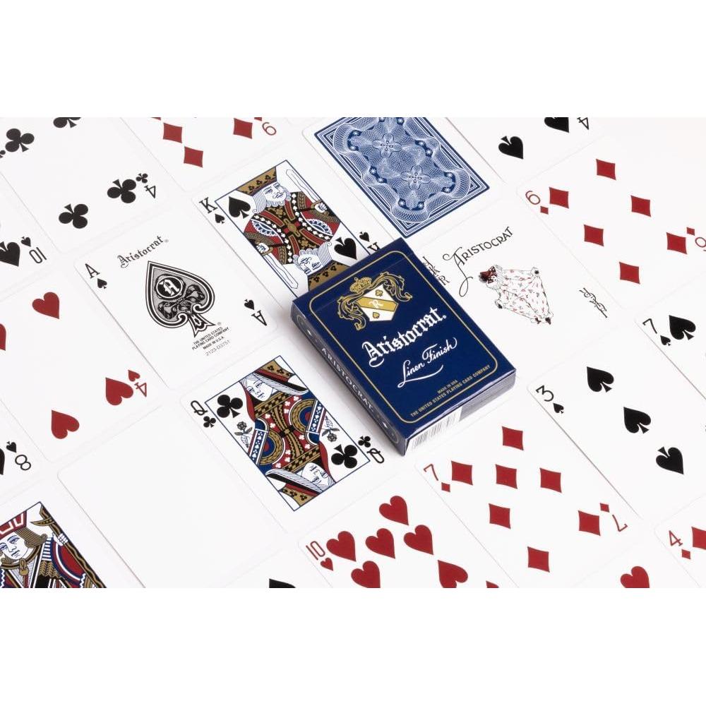 Baraja de Póker Aristocrat Vintage Billetes de Banco - Roja/Azul