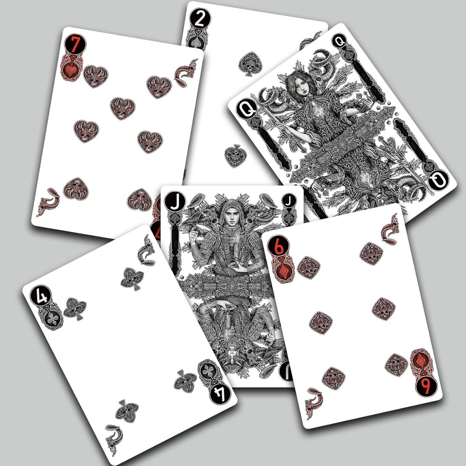 Baraja de Cartas de Póker Strublfe 300g Antideslizante 88x63mm