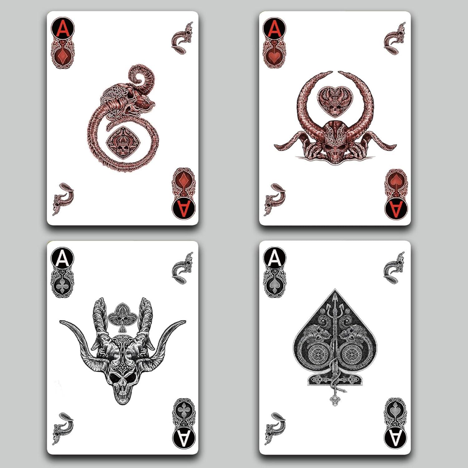 Baraja de Cartas de Póker Strublfe 300g Antideslizante 88x63mm