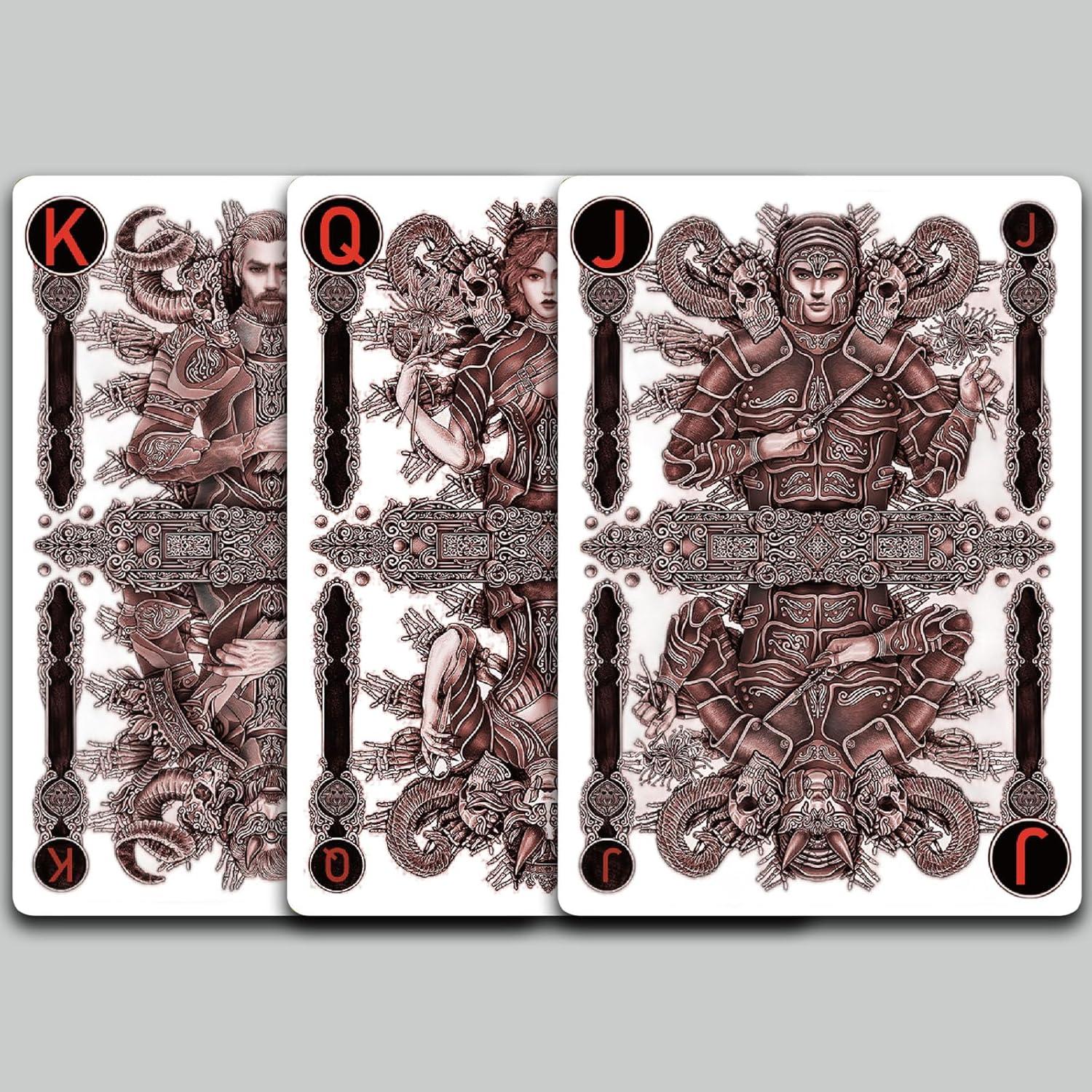 Baraja de Cartas de Póker Strublfe 300g Antideslizante 88x63mm