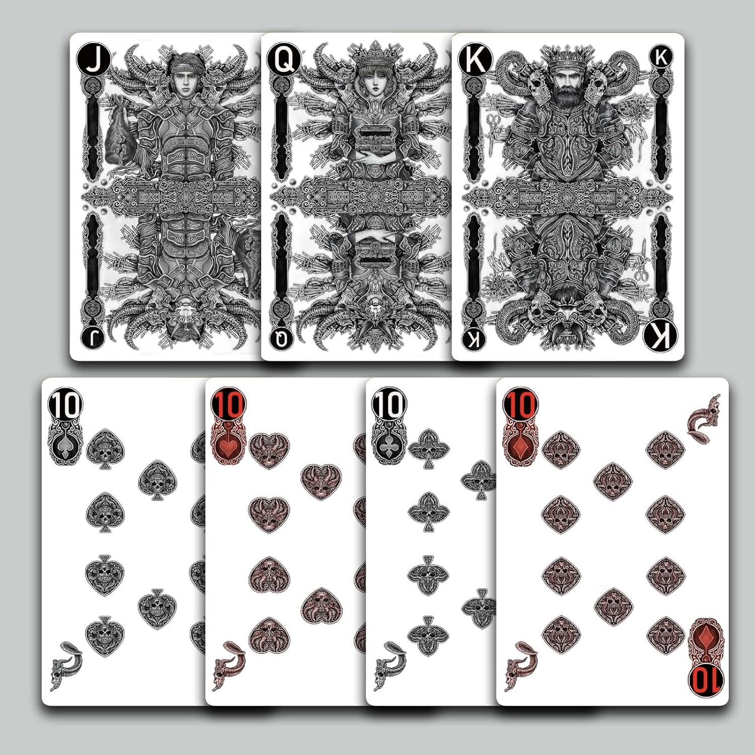 Baraja de Cartas de Póker Strublfe 300g Antideslizante 88x63mm