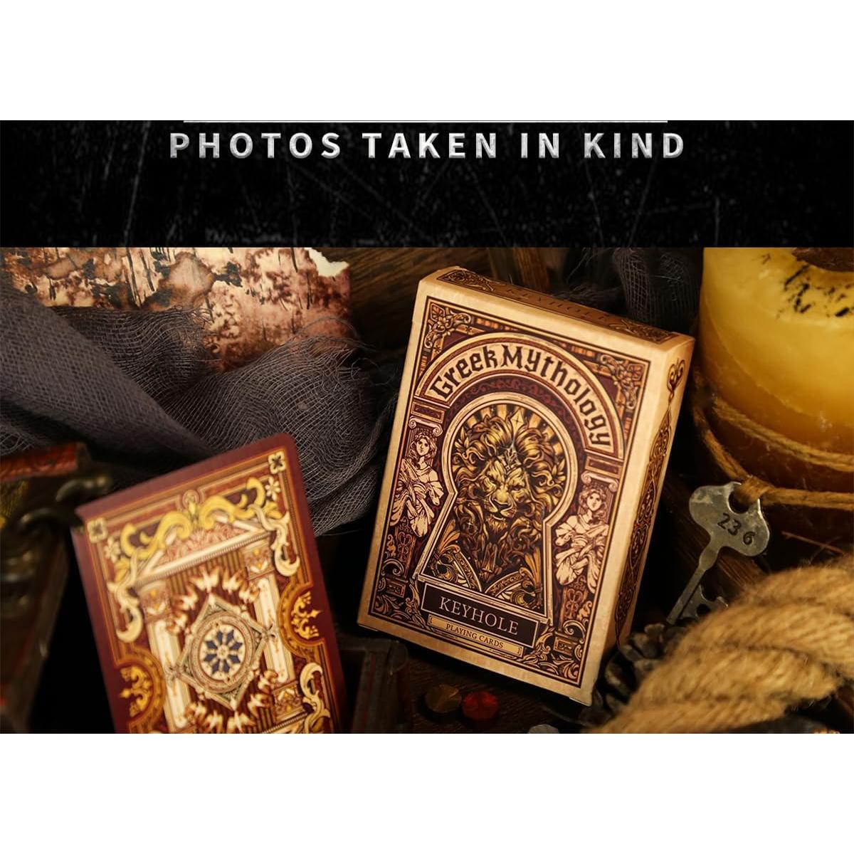 Cartas de Poker Mitología Griega TAOYATAO 63x88mm 56 Piezas