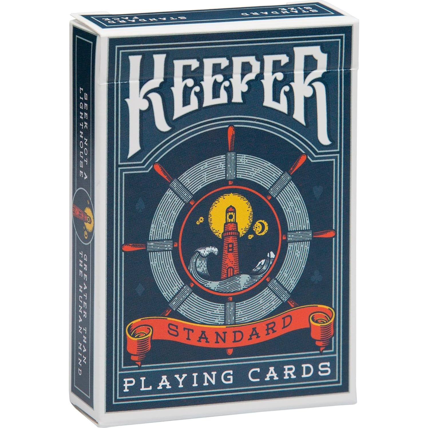 Baraja de Cartas Keepers Ellusionist - Azul, 108.86g