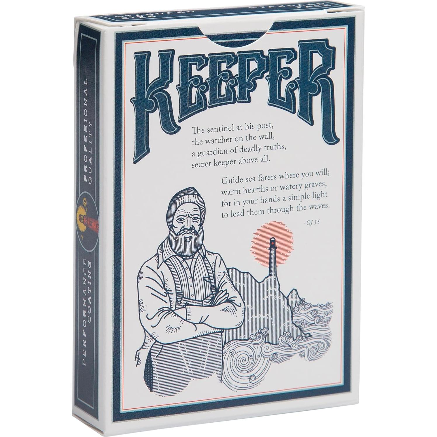 Baraja de Cartas Keepers Ellusionist - Azul, 108.86g