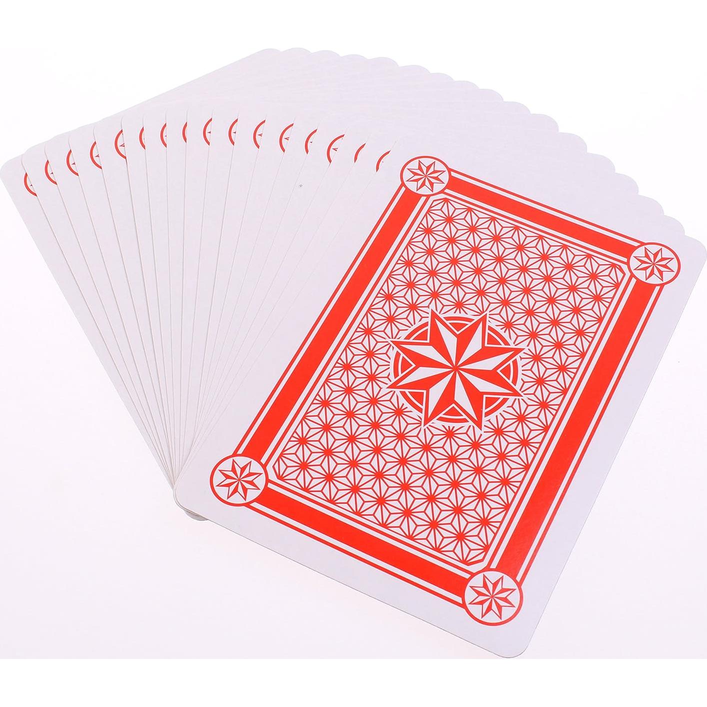 Cartas de Poker Gigantes PMLAND 12.7 x 17.8 cm - 52 cartas