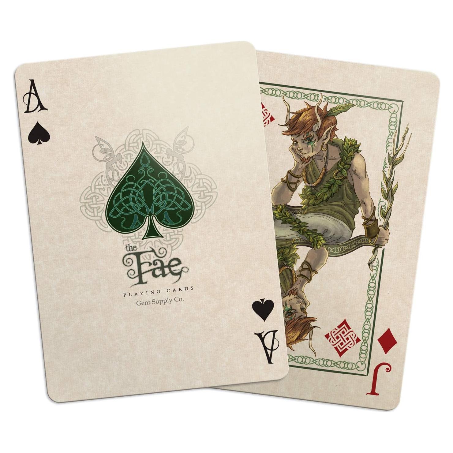 Mazo de Cartas Los Fae Gent Supply - Ilustraciones Únicas