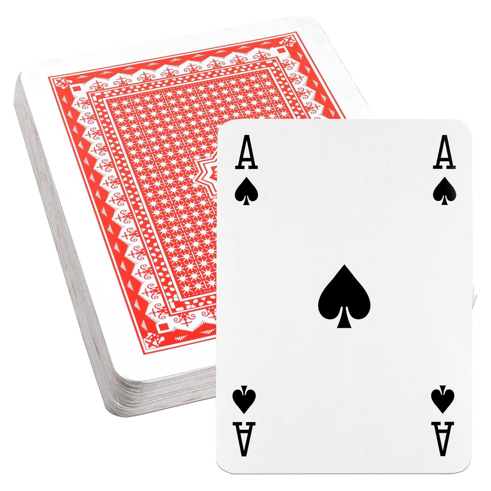 Baraja Gigante de Cartas GSE Juegos 20.32x27.94 cm Alta Calidad