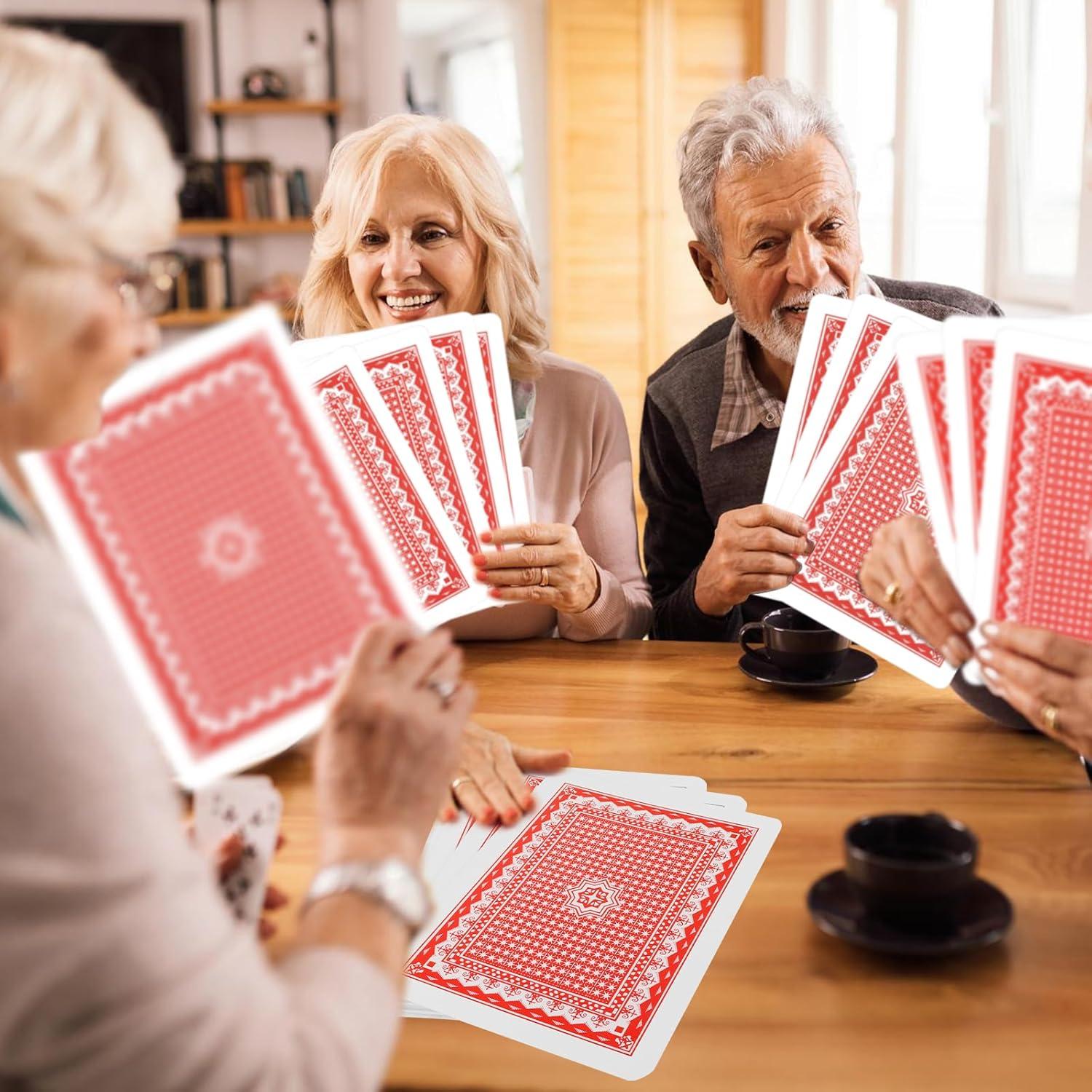 Baraja Gigante de Cartas GSE Juegos 20.32x27.94 cm Alta Calidad