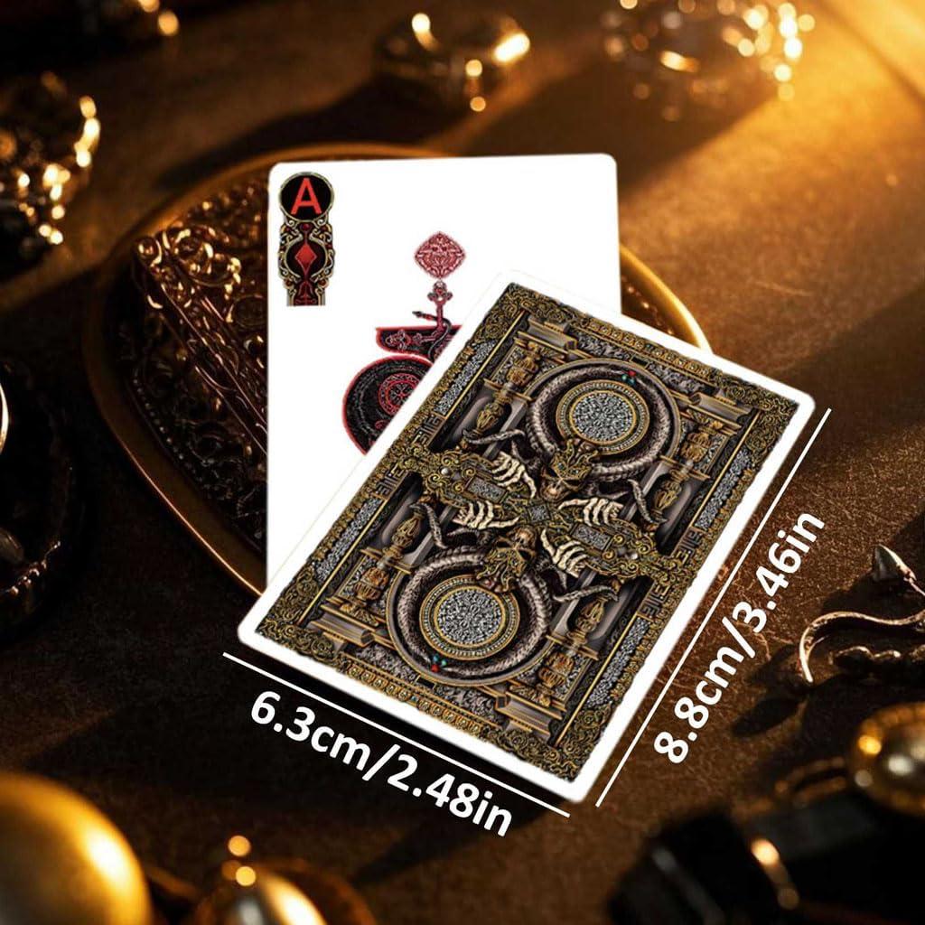 Baraja de Cartas de Póker Strublfe 300g Antideslizante 88x63mm