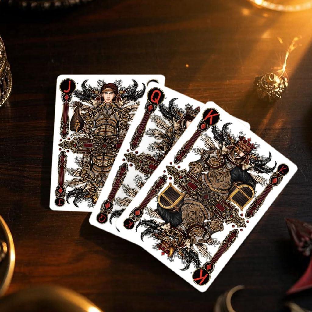 Baraja de Cartas de Póker Strublfe 300g Antideslizante 88x63mm