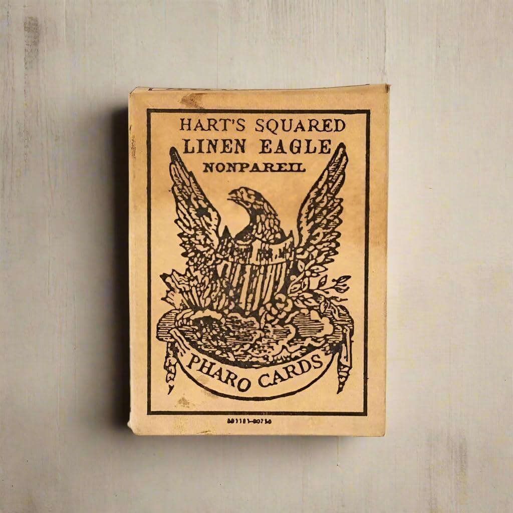 Baraja de Póker Pharo Viejo Oeste 52 Cartas con Esquinas Cuadradas