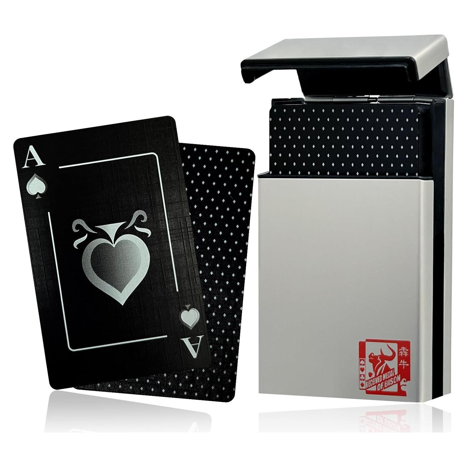 Baraja de Póker Impermeable Ben Niu Classic Negra 54 Piezas