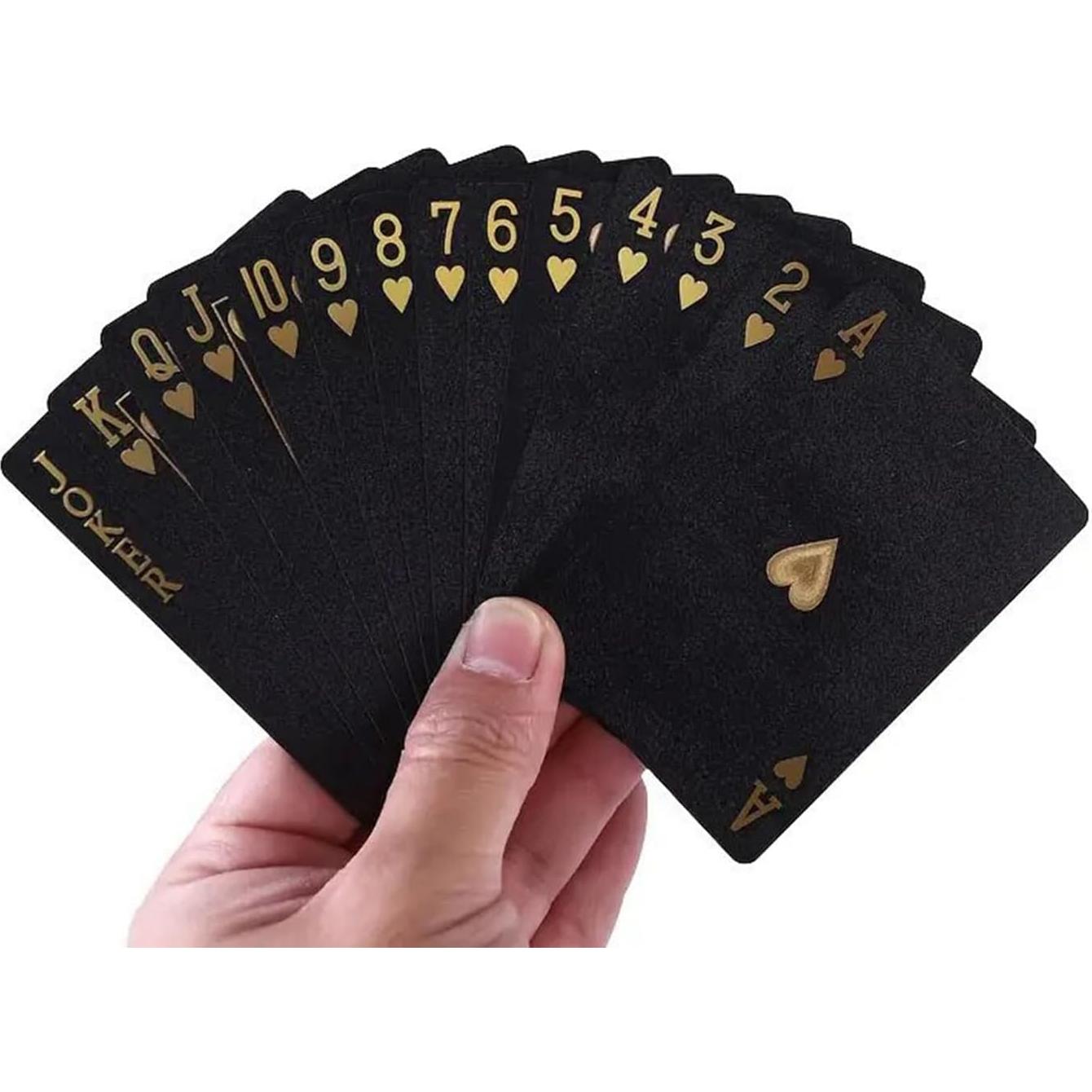 Cartas de Juego Impermeables KKSC - Baraja de Plástico 54 Piezas