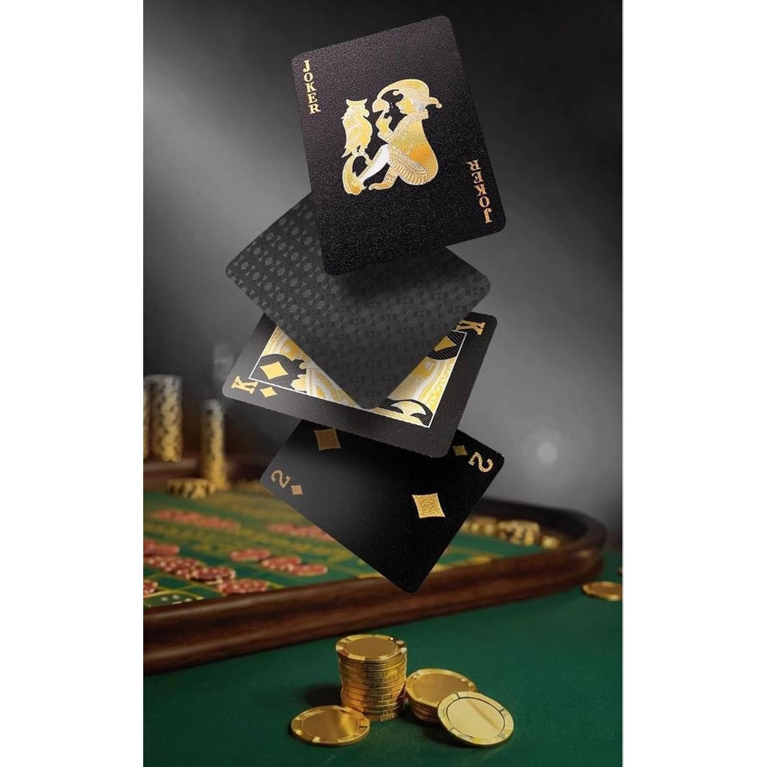 Cartas de Juego Impermeables KKSC - Baraja de Plástico 54 Piezas