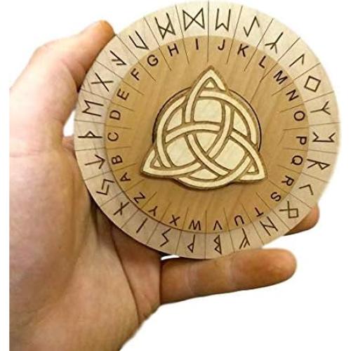 Cifrado de Runas Creative Escape Rooms - Disco Decodificador 11.18 cm