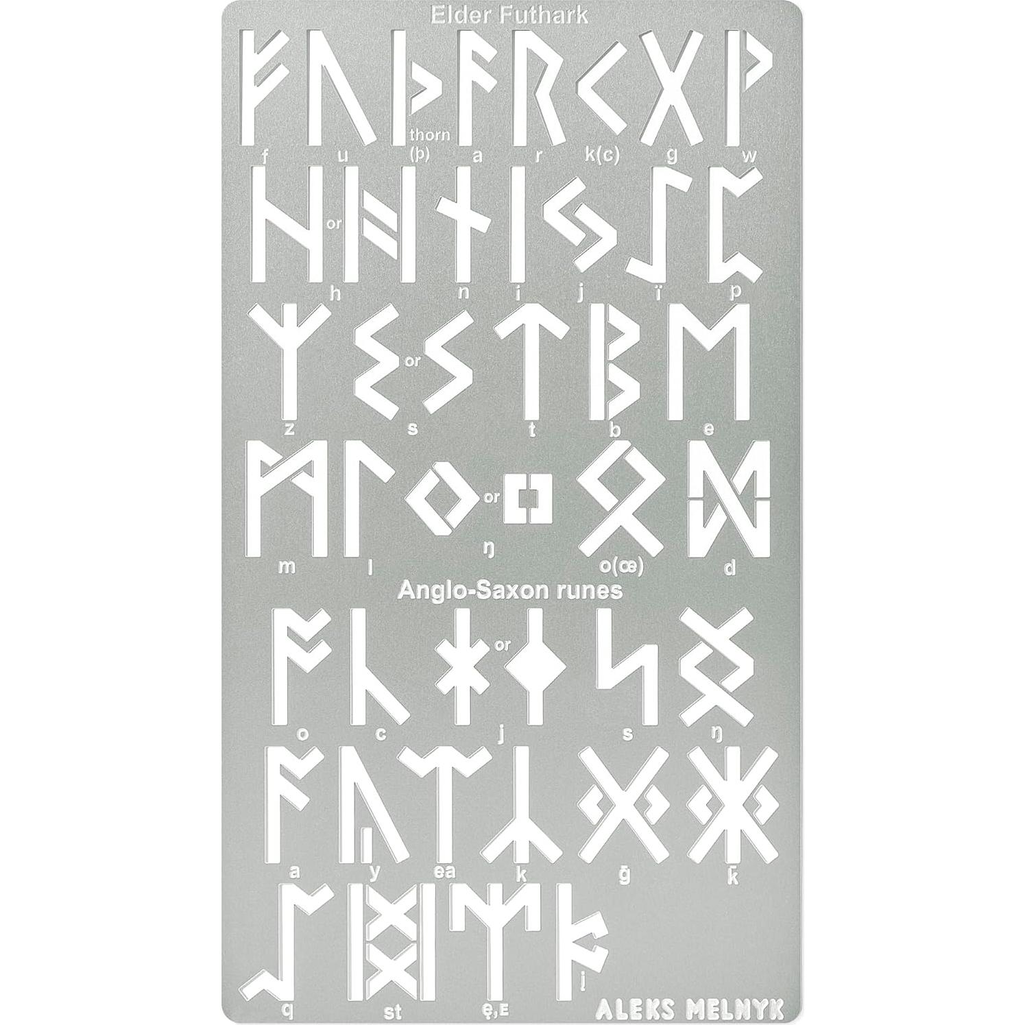 Plantillas de Metal Aleks Melnyk 3 PCS para Quema de Madera