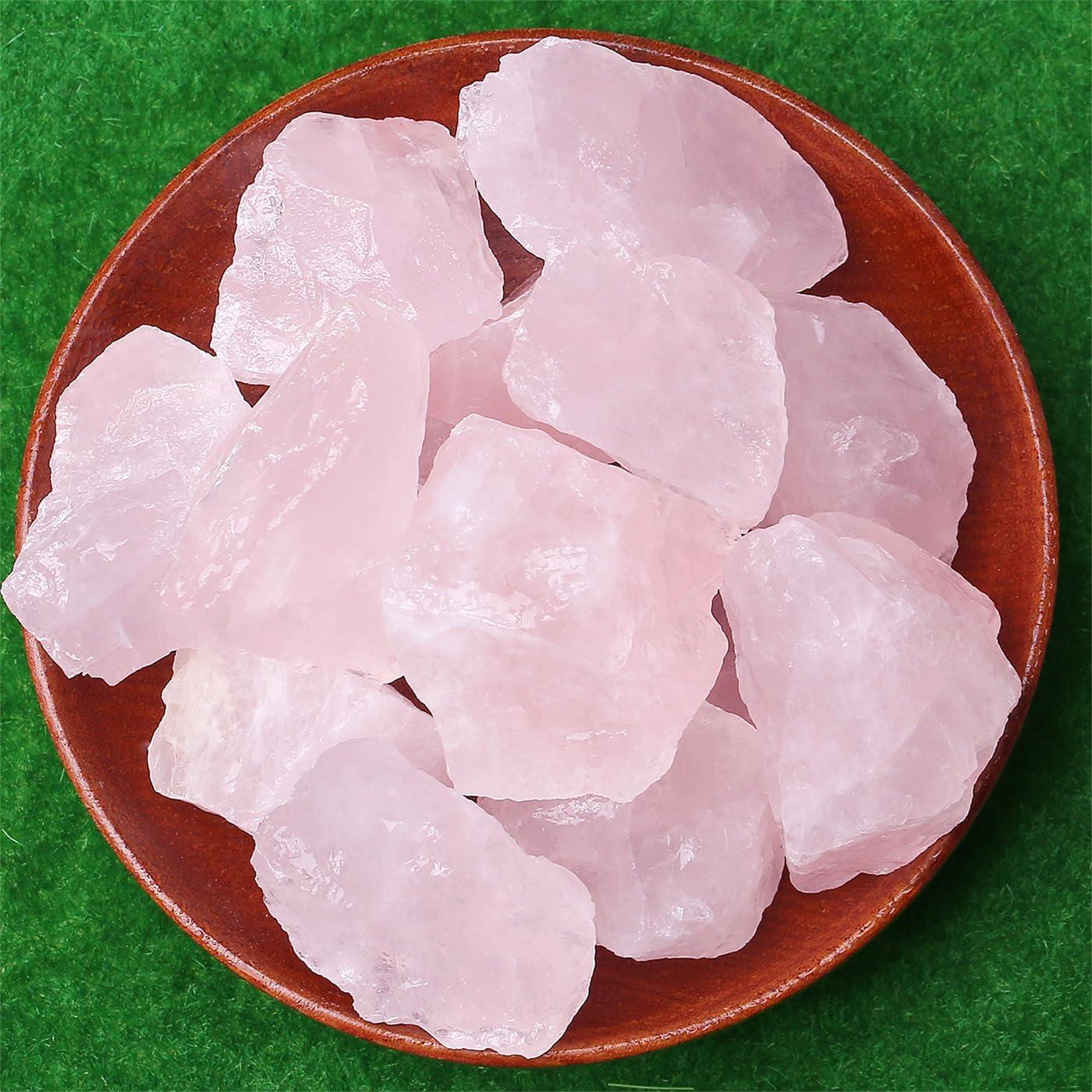 Cuarzo Rosa Crudo Natural 0.20kg - Piedras Sanadoras YATOJUZI