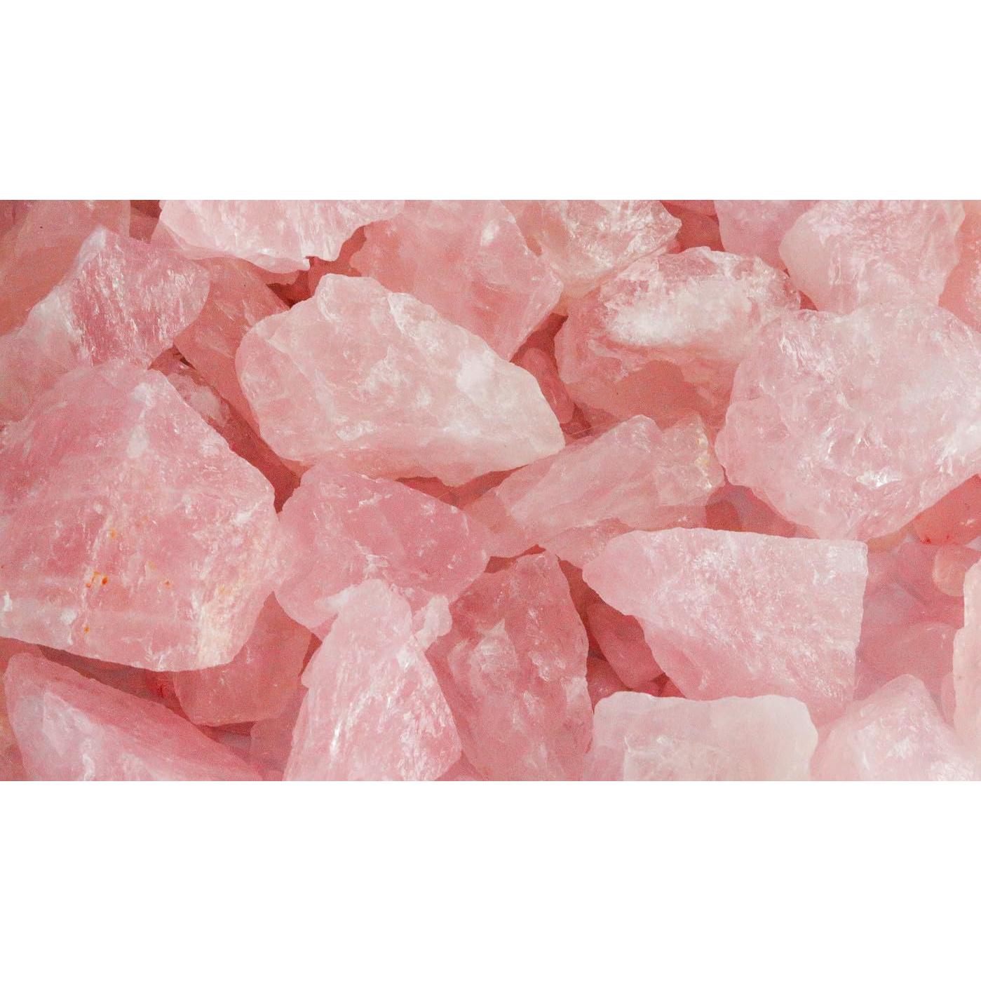Cuarzo Rosa Crudo Natural 0.20kg - Piedras Sanadoras YATOJUZI