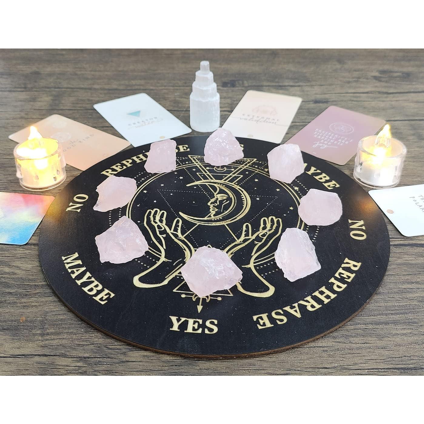 Cristales de Cuarzo Rosa Natural MAIBAOTA 200g para Sanación