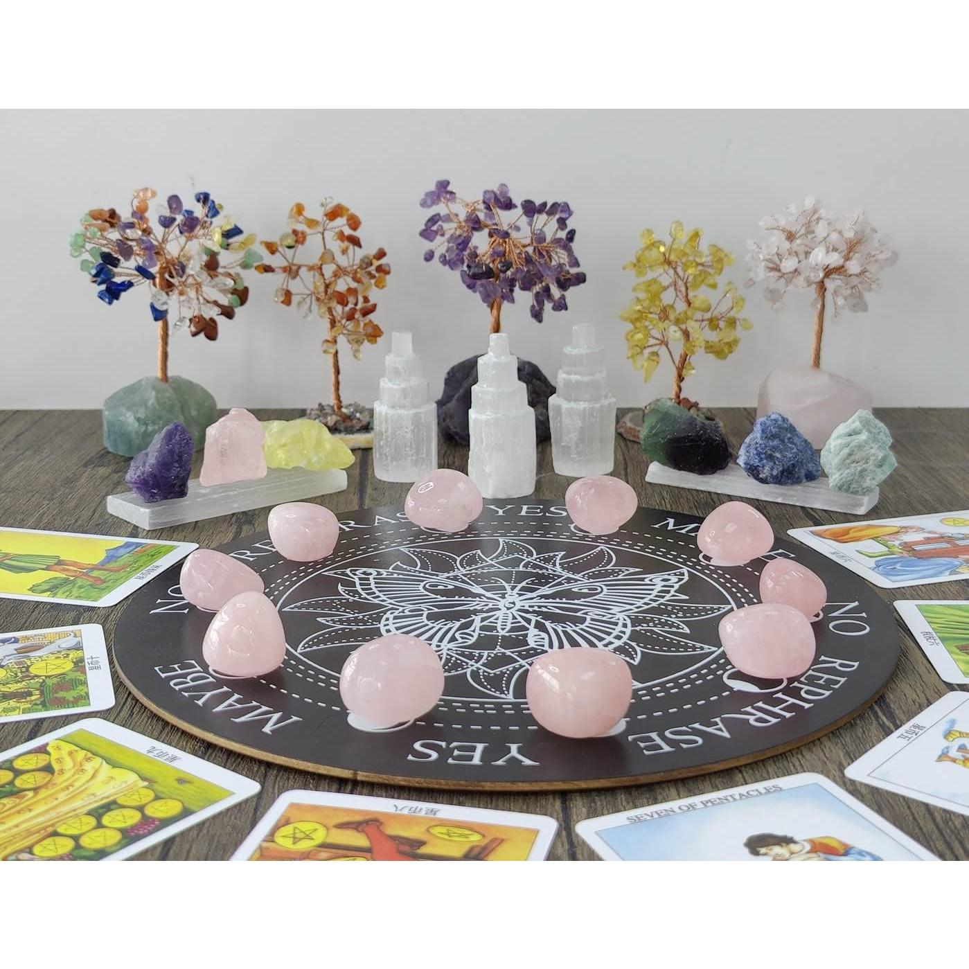 Cristales de Cuarzo Rosa MAIBAOTA 100g Piedras Naturales