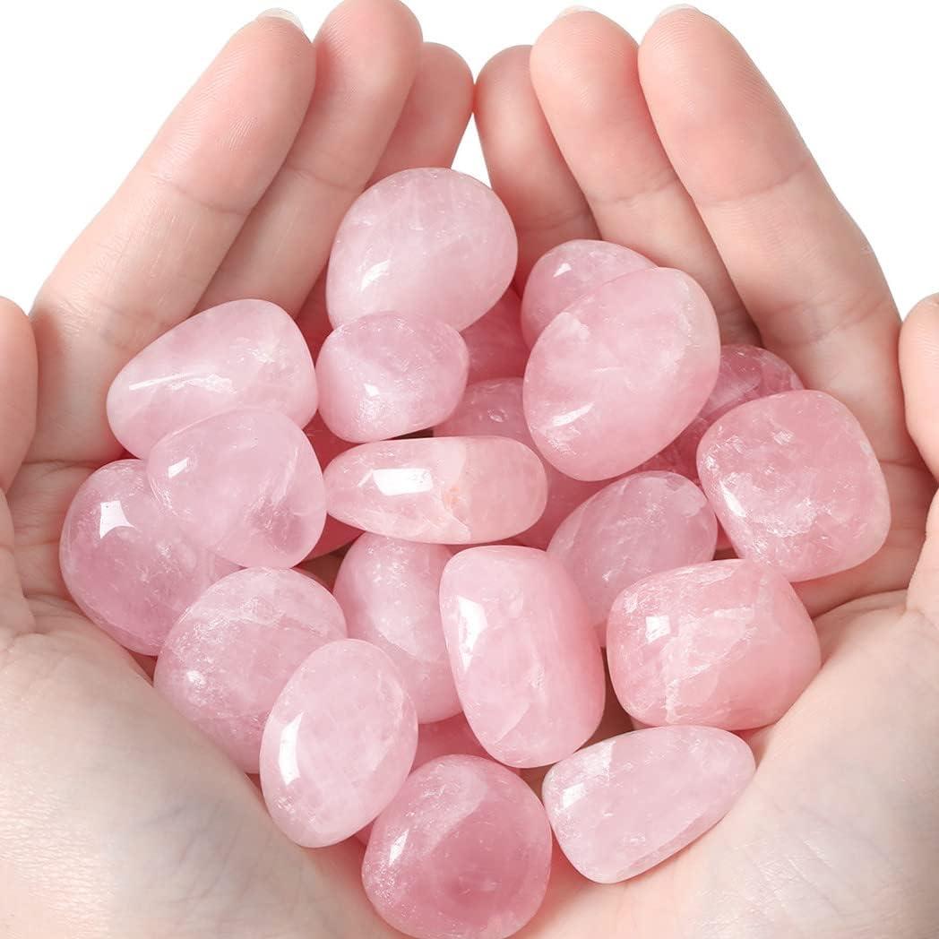 Cristales de Cuarzo Rosa MAIBAOTA 100g Piedras Naturales