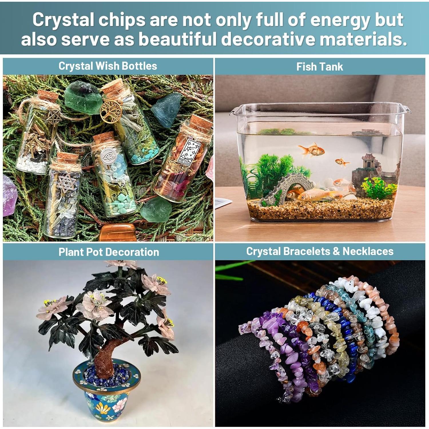 Cristales de Labradorita Natural 500g - Chips para Sanación