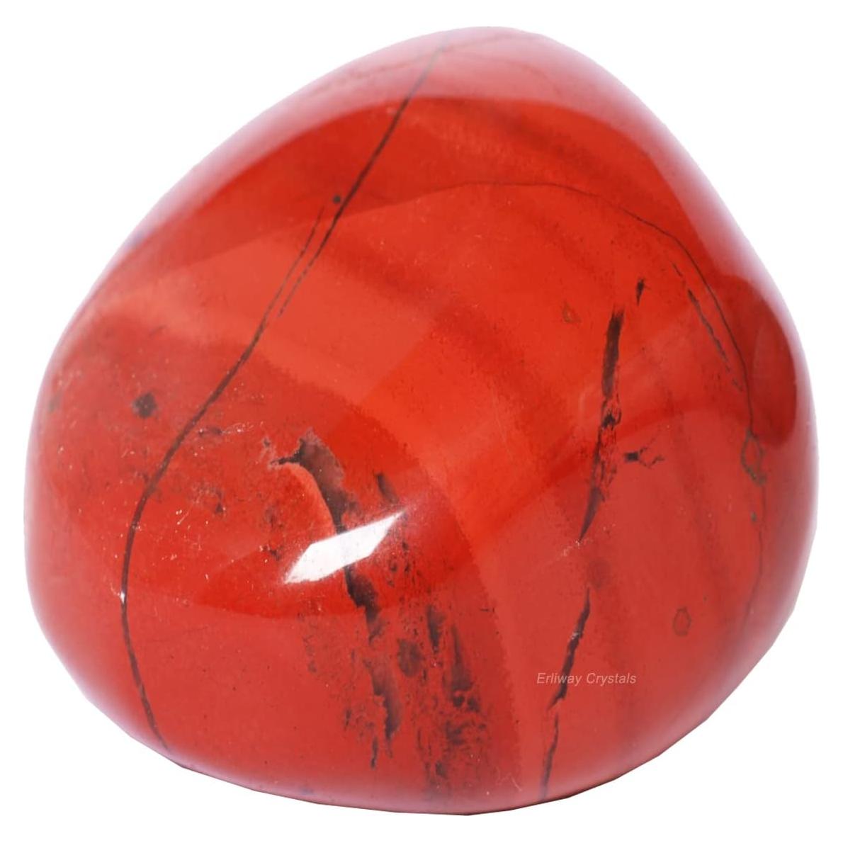 Piedra de Cristal Sanador Jaspe Rojo Pulido 3-5 cm Erliway