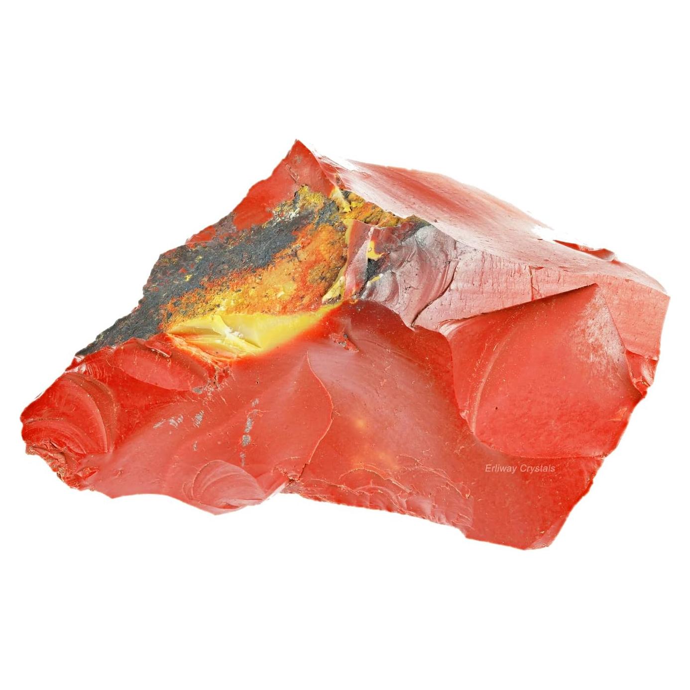 Cristales de Jaspe Rojo Crudos 3-5 cm Erliway - Piedras Naturales